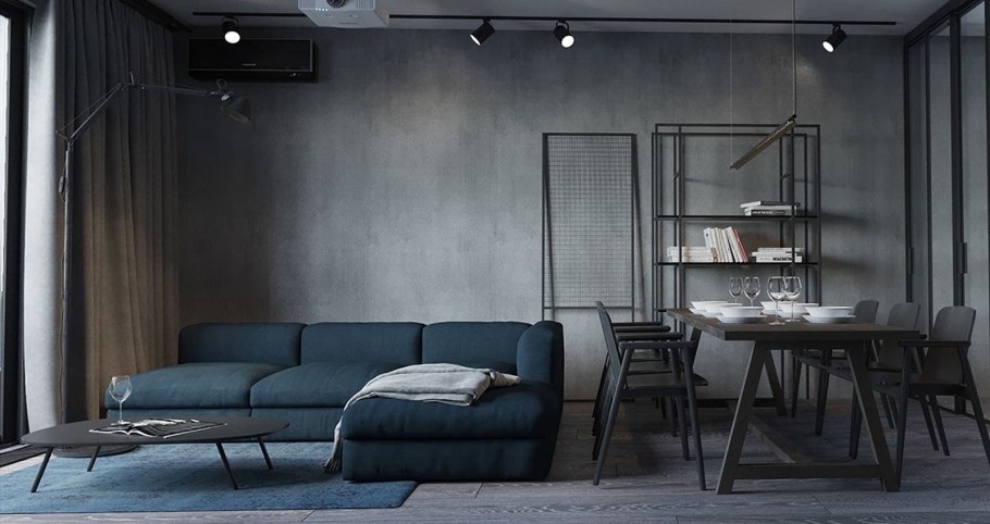 Металл в интерьере Минимализм