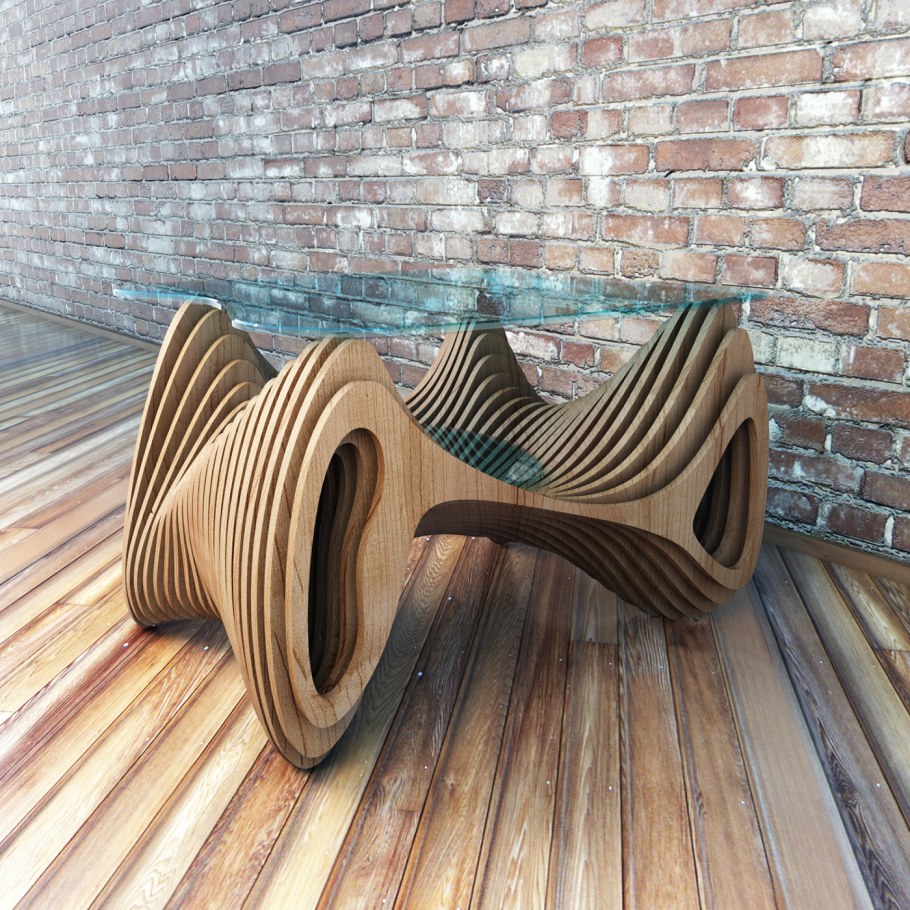 Мебель фанеры Параметрика