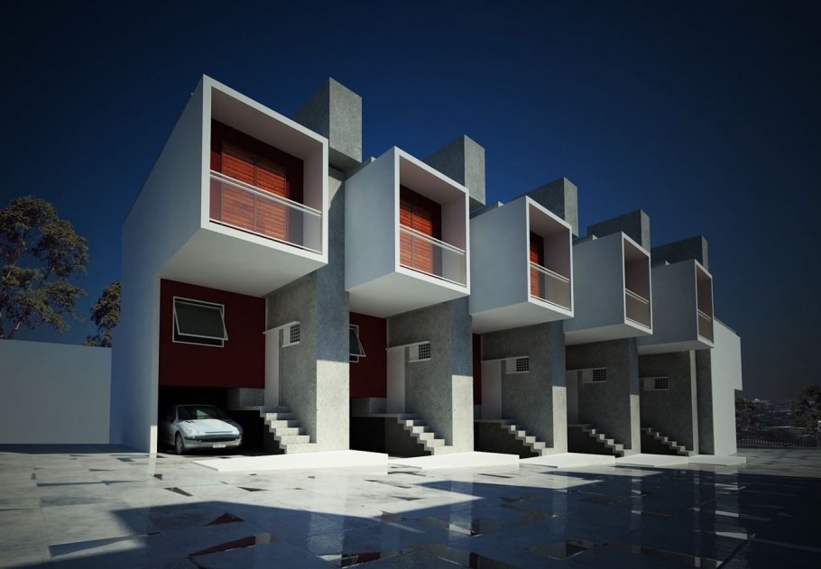 Мини-таунхаусы в Сан-Паулу