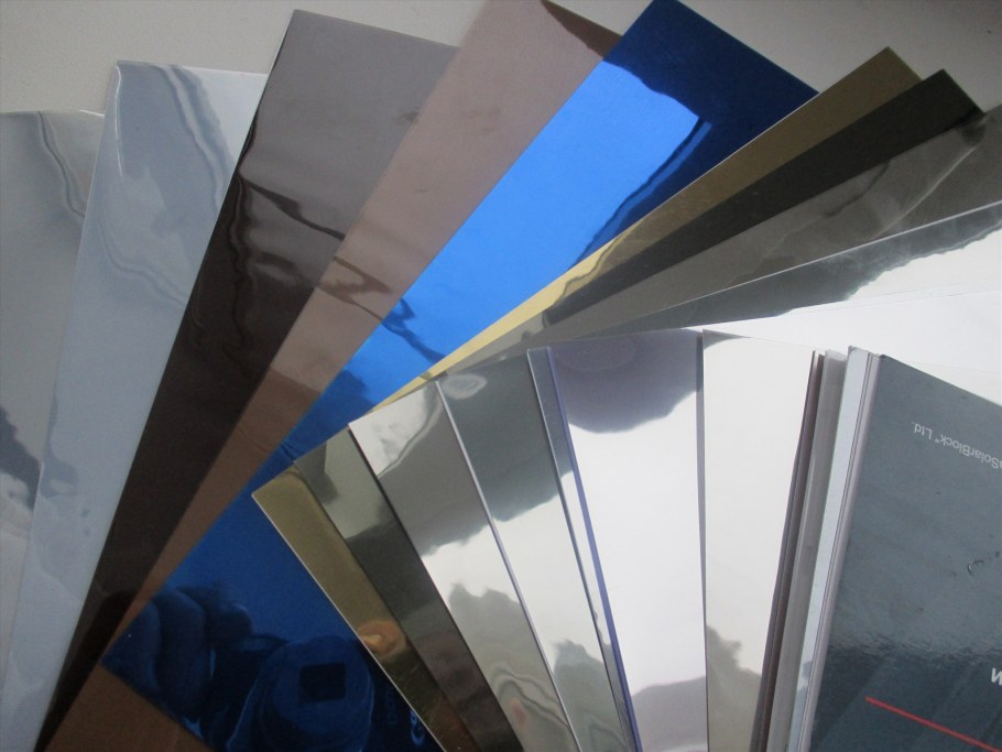 Стекло с зеркальным напылением