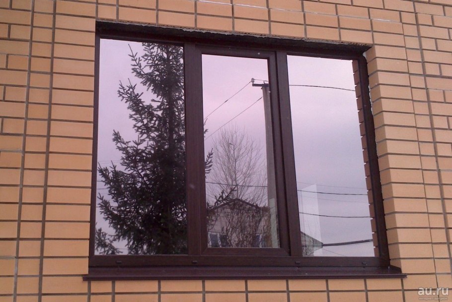 Окна Солар бронза