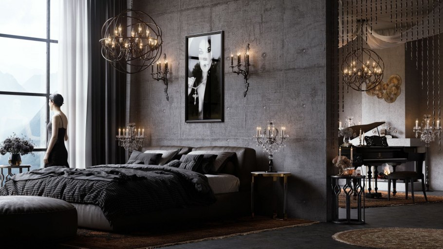Кровать Gothic Style Bed