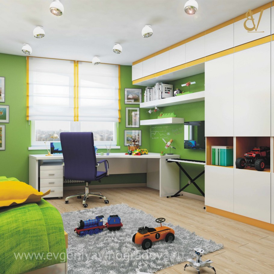 Рабочая зона для мальчика