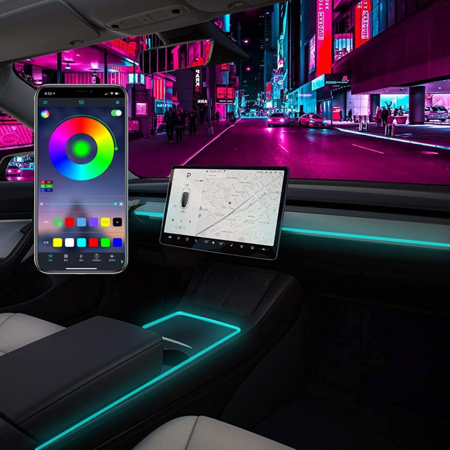 Tesla интерьер