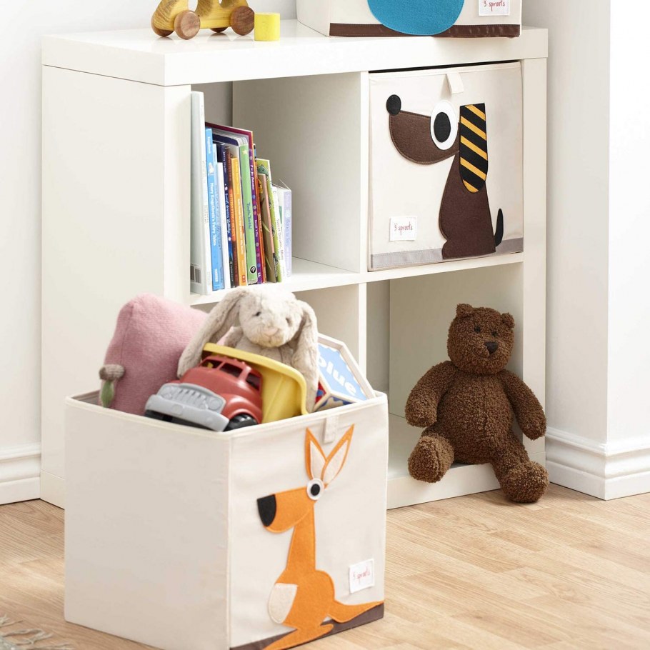 Ящик 3 Sprouts кенгуру 33х33х33 см