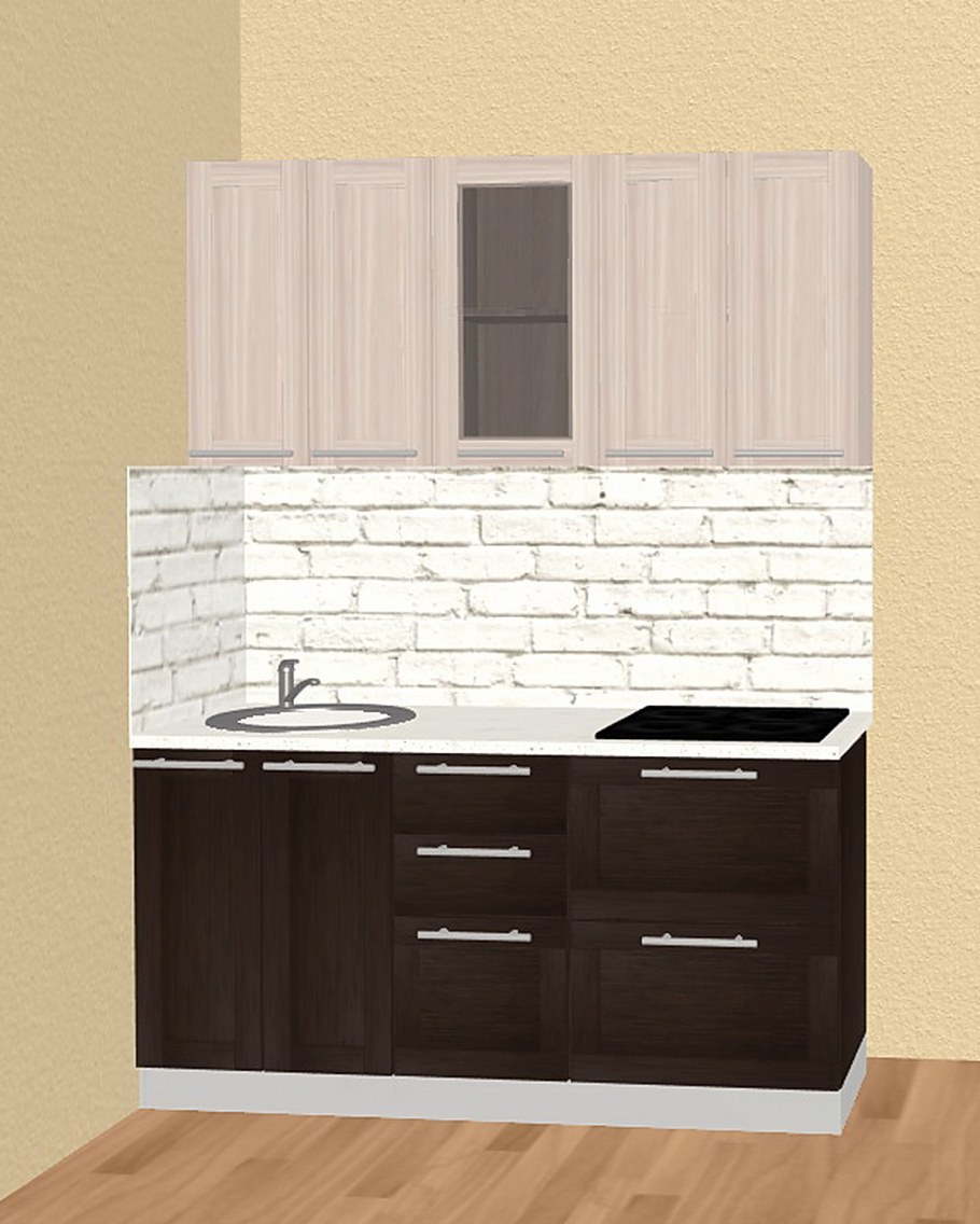 Кухня Палермо Витра