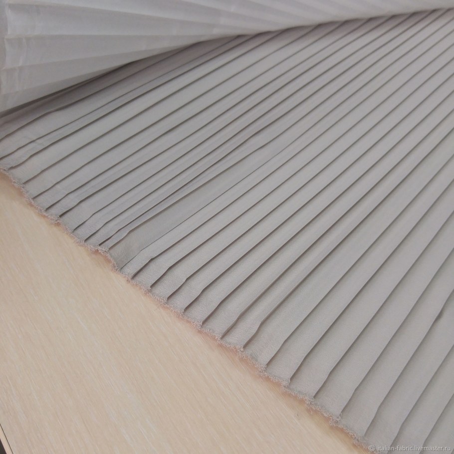 Тюль сетка плиссе