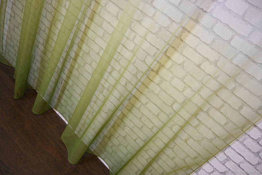 Шторы цвета слоновой кости