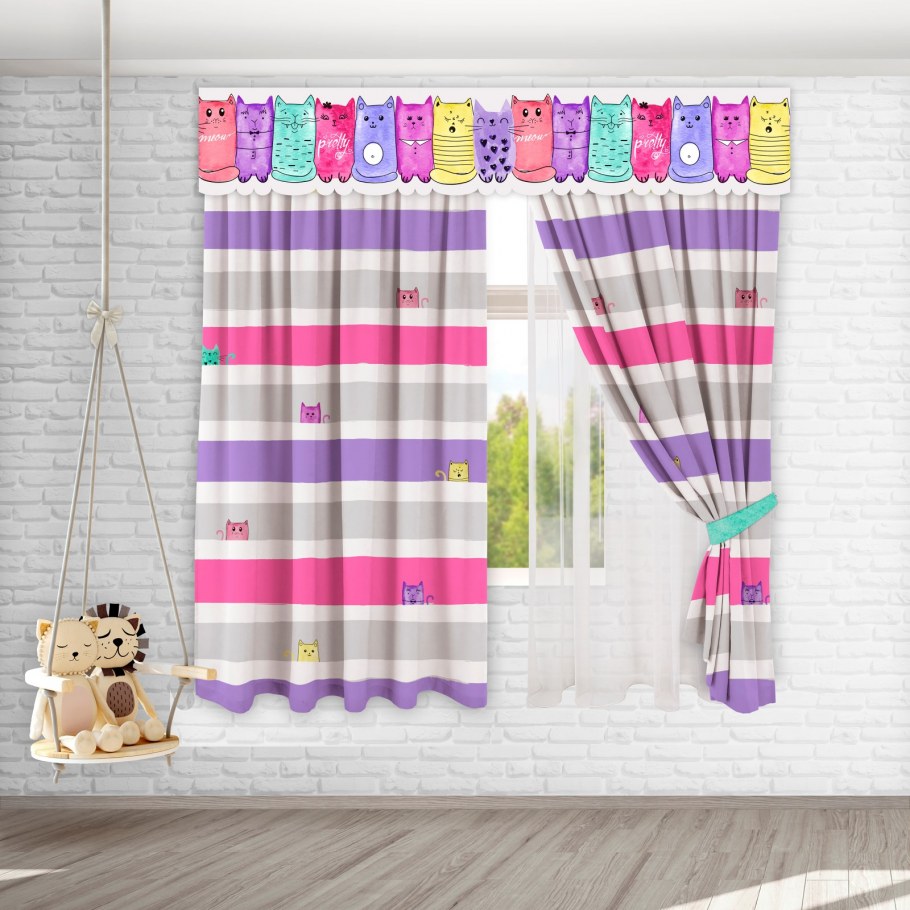 Модные шторы в детскую