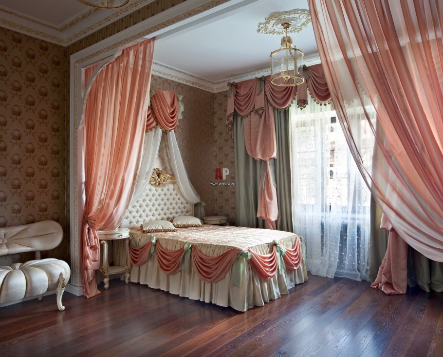 Шторы с ажурами для детской комнаты