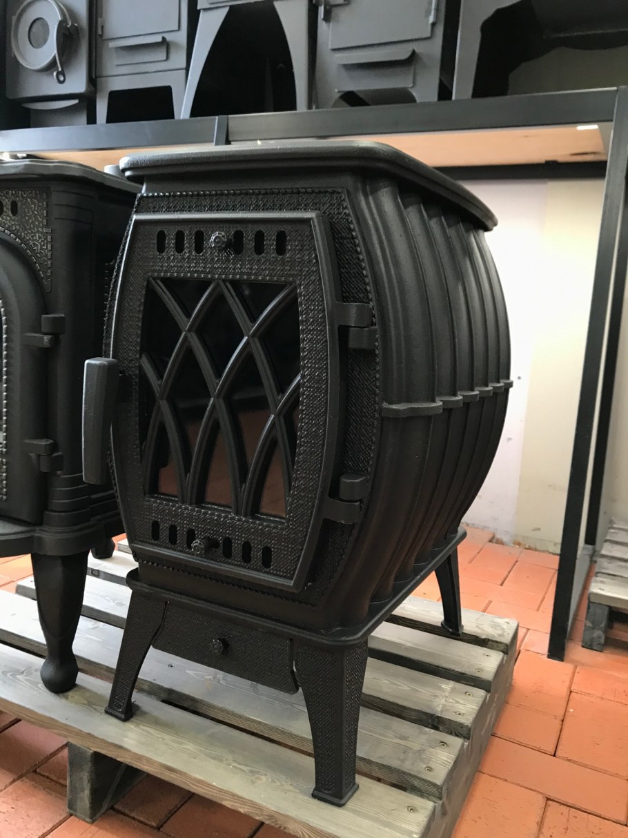 Чугунная печь Бахта