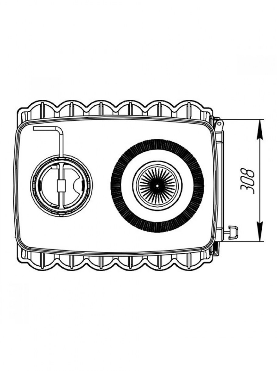 Печь-камин LK Ambra