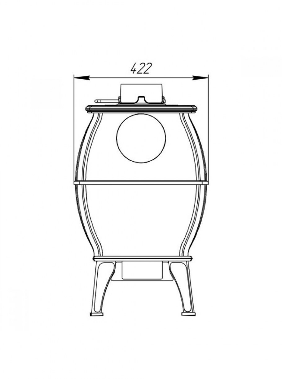 Печь-камин Supra Goteborg