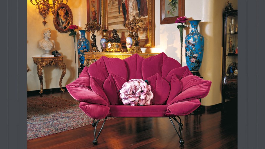 Диван цветок