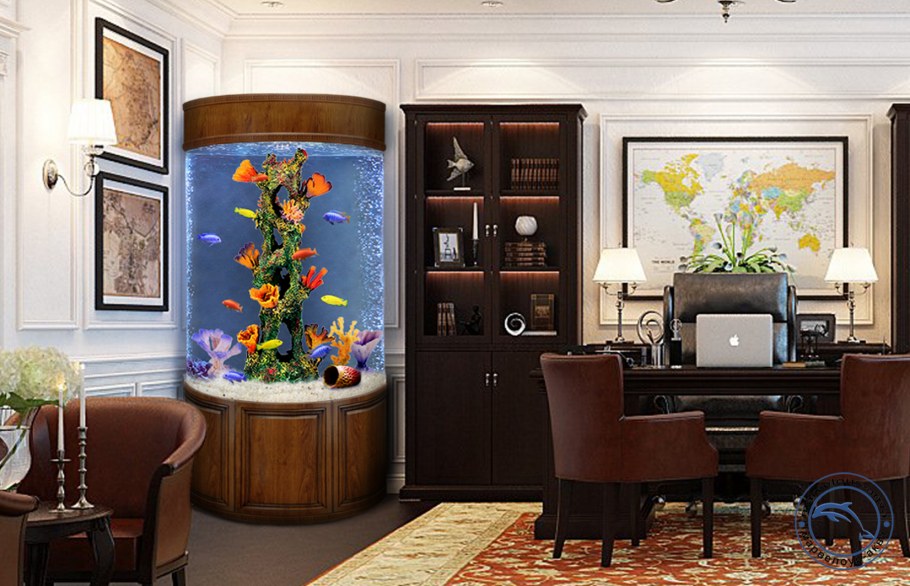 Аквариум в интерьере квартиры