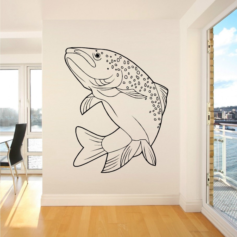 Витрина рыбного магазина