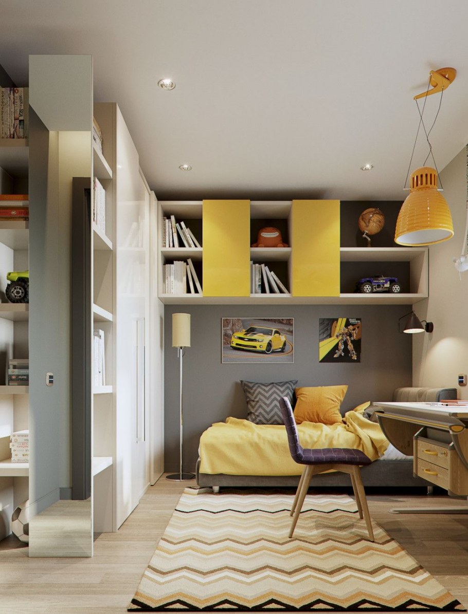 Дизайнерские решения для комнаты подростка