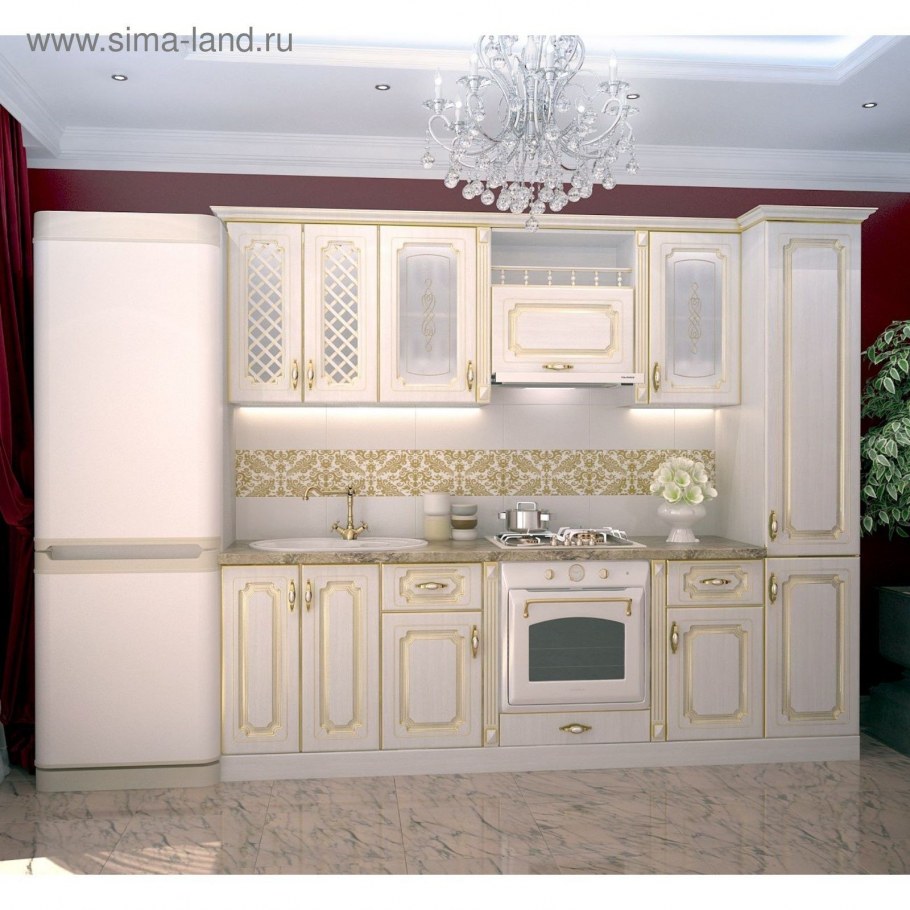 Кухня МДФ патина классика 2020