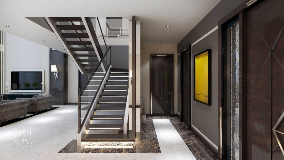 Лестница в частном доме