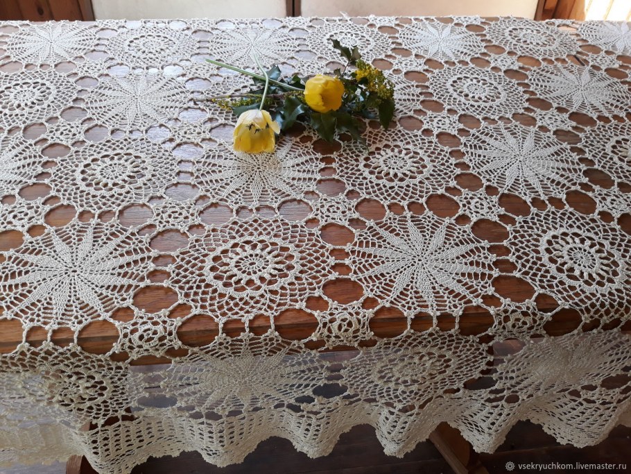 Винтажная скатерть