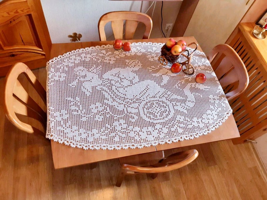 Скатерть Karna Honey (3019) 160х220 см