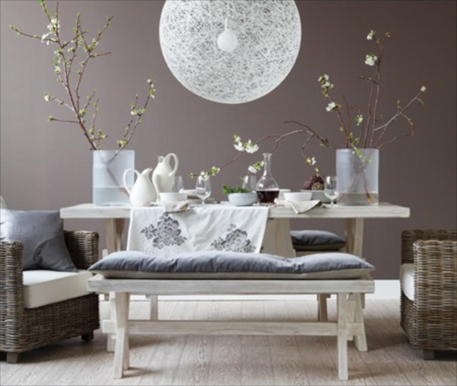 Серо-жемчужный цвет в интерьере