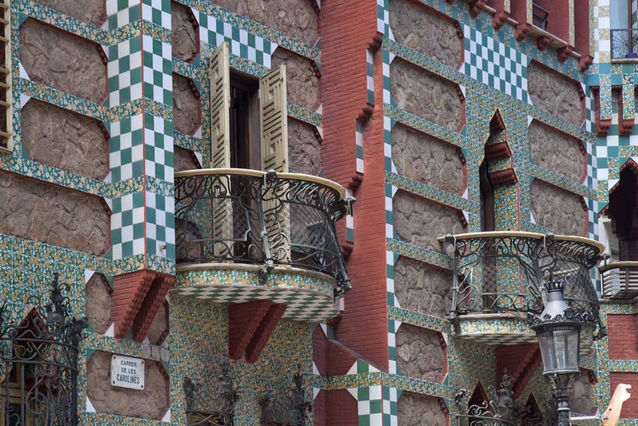 Casa Vicens балкон