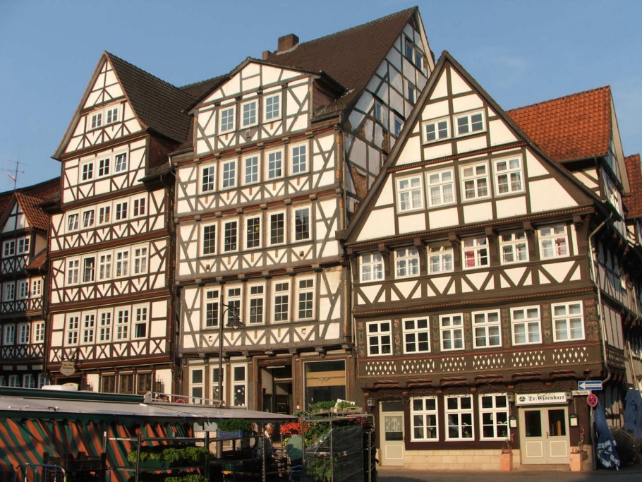 Фахверк Германия улица