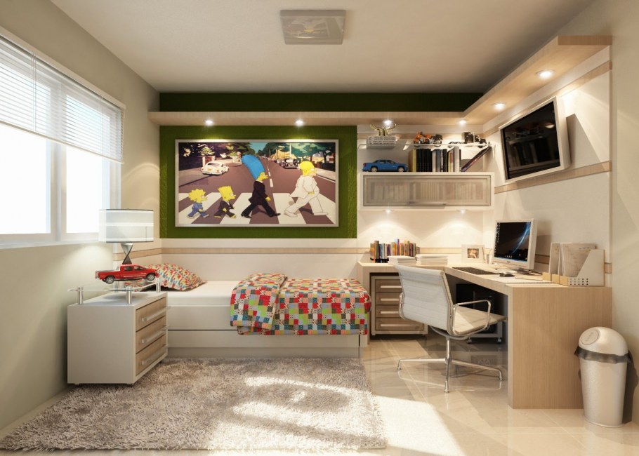 Дизайнерская комната для подростка