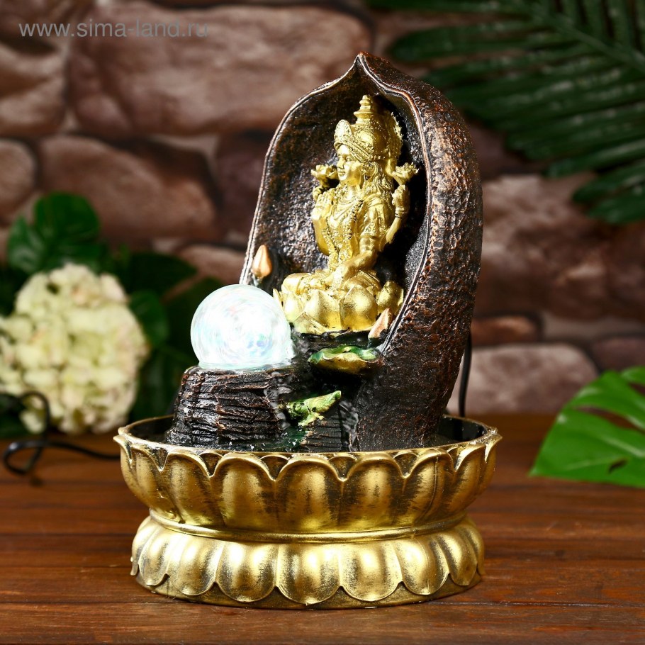 Садовые фонтаны водопады