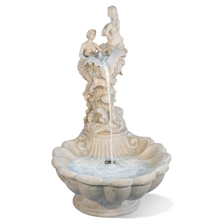 Фонтан декоративный для сада горшки высокий 1,5 м