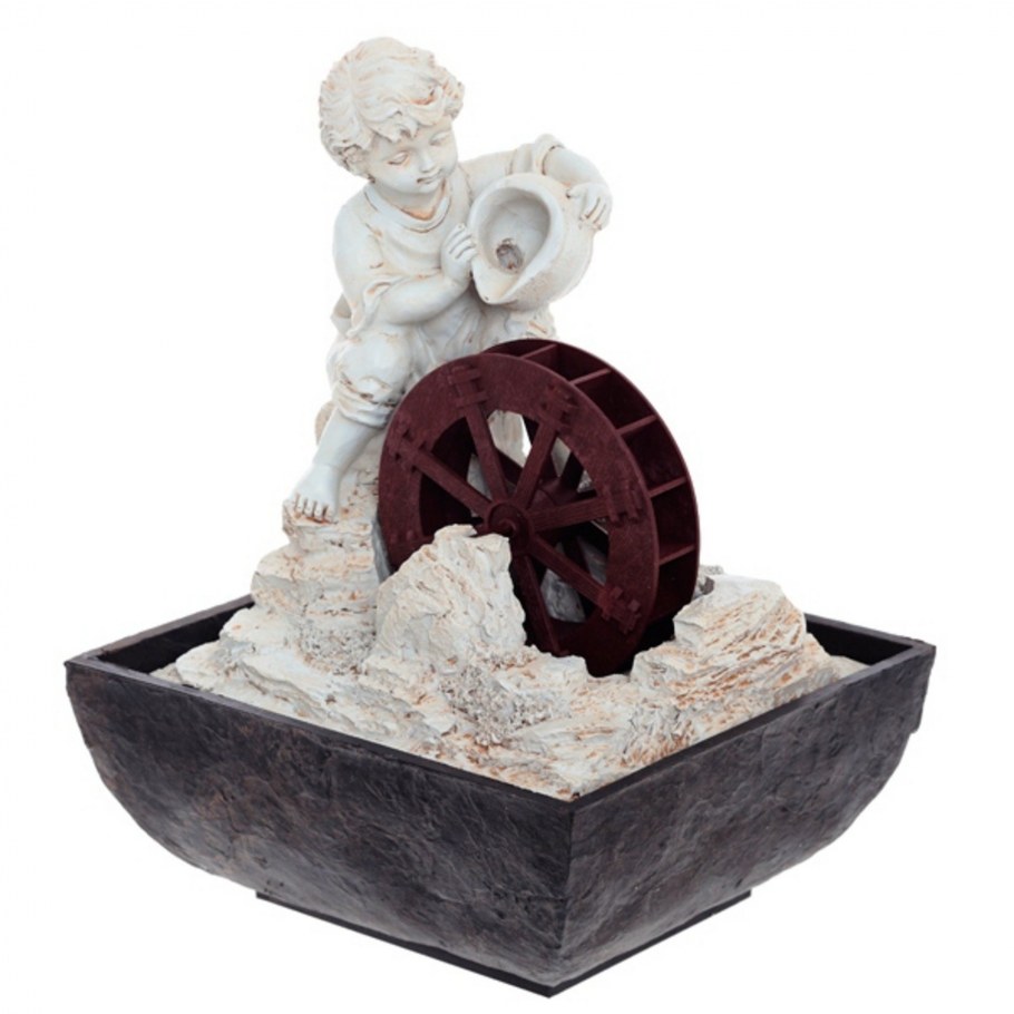 Декоративный фонтан для квартиры напольный