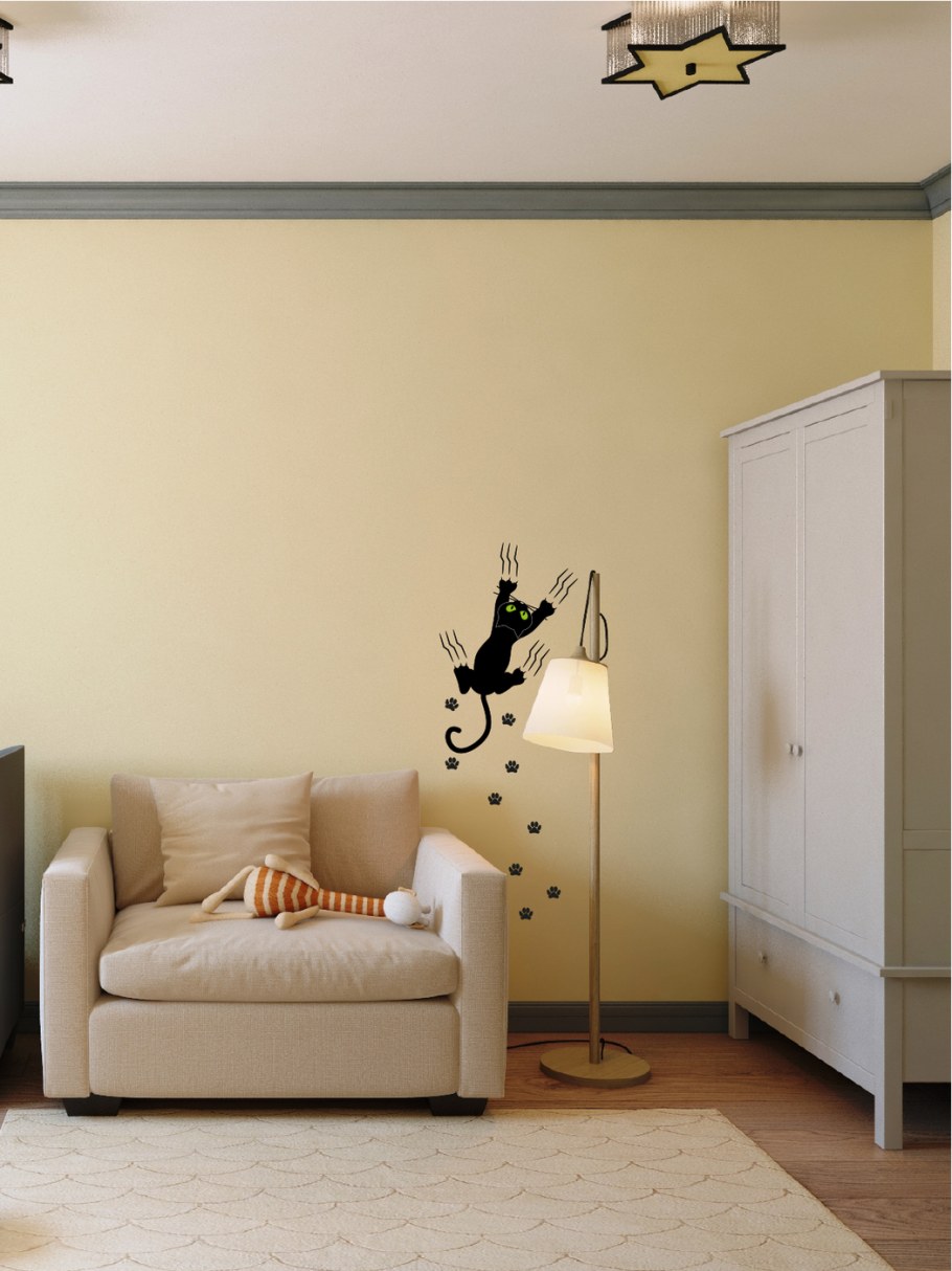 Как закрыть некрасивую стену в комнате фото