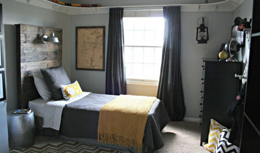 Шторы в мужскую комнату