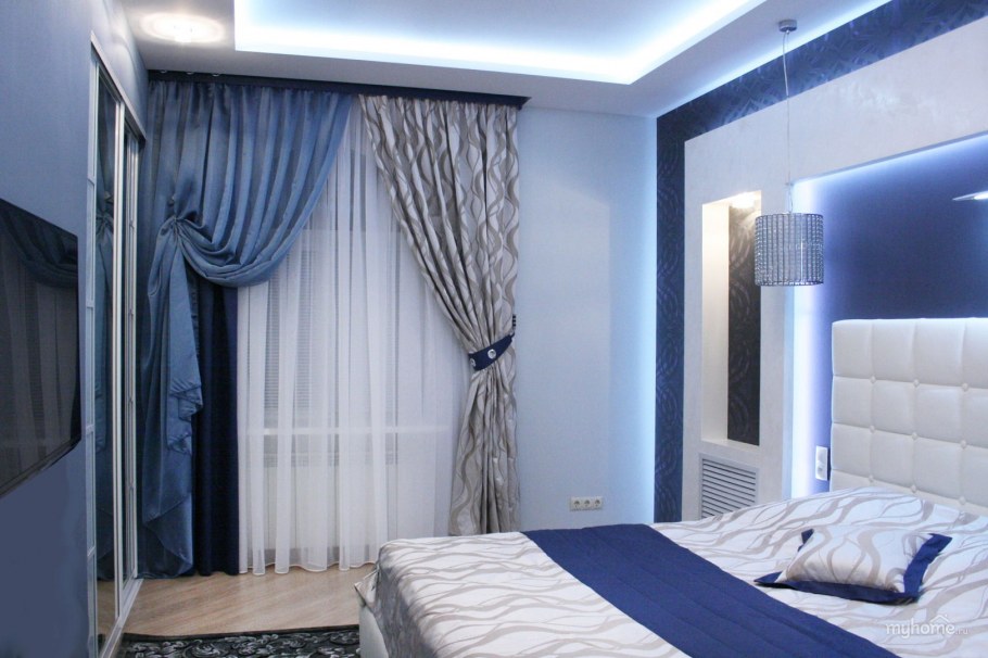 Красивые шторы в спальню