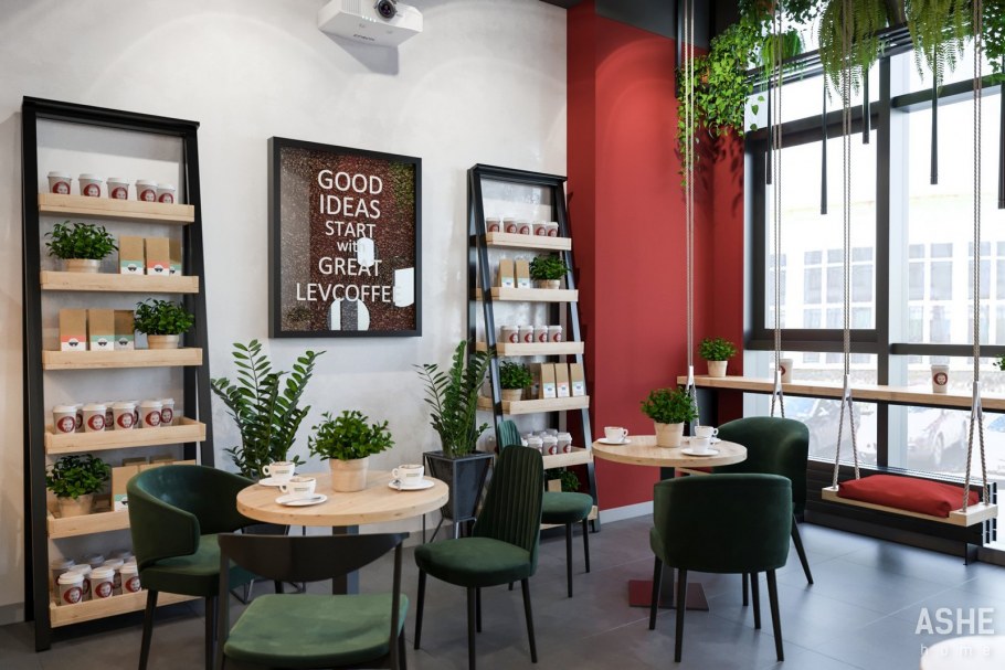 Дизайн кофейни
