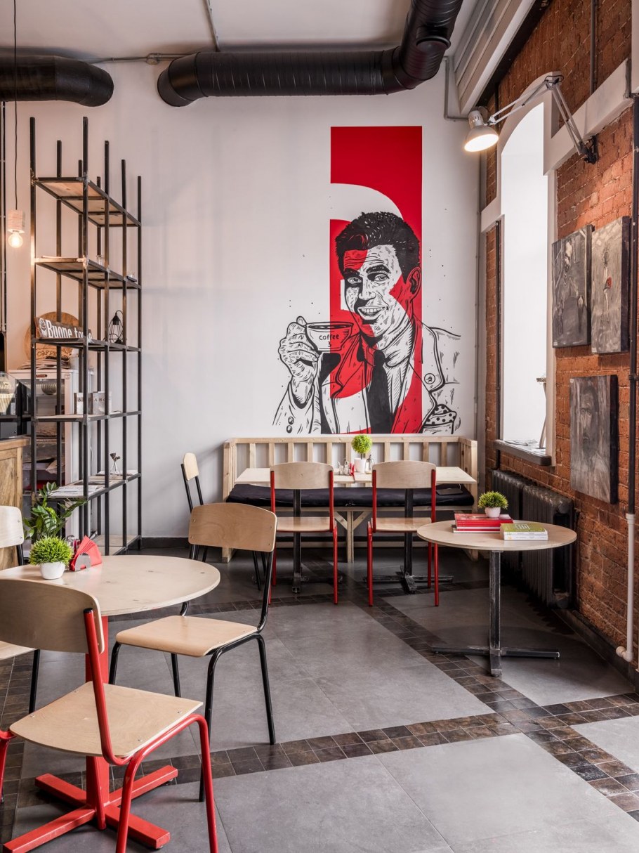 Интерьеры кофеен