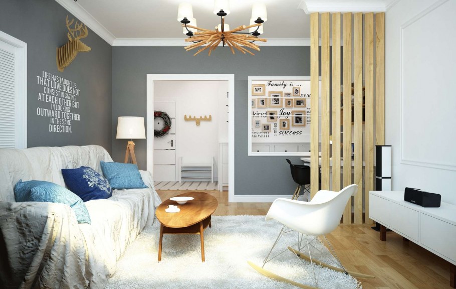 Сканди интерьер икеа