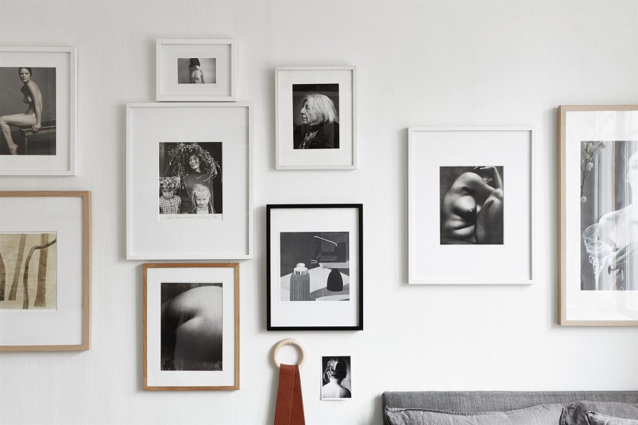 Картины в рамках в скандинавском стиле