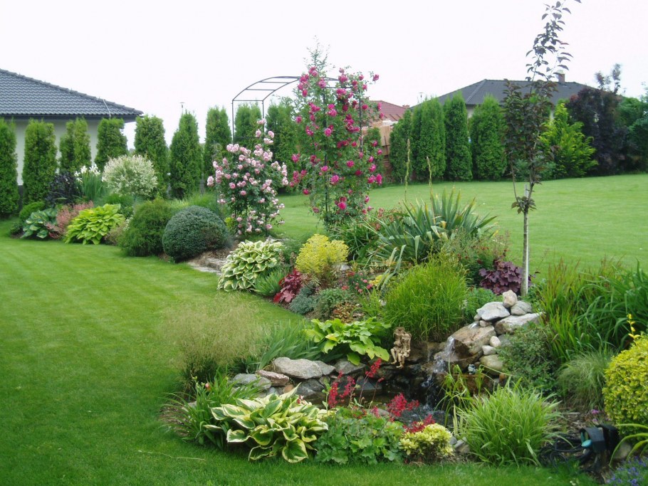 Островной миксбордер