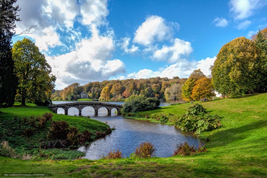 Пейзажный парк в Англии