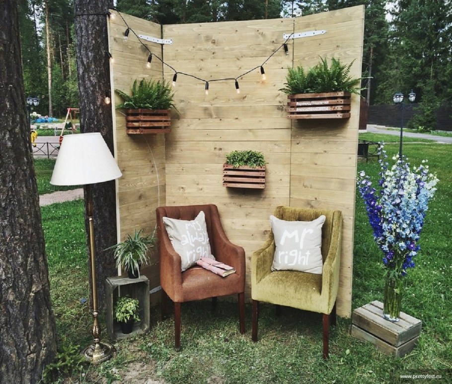 Фотозона на базе отдыха