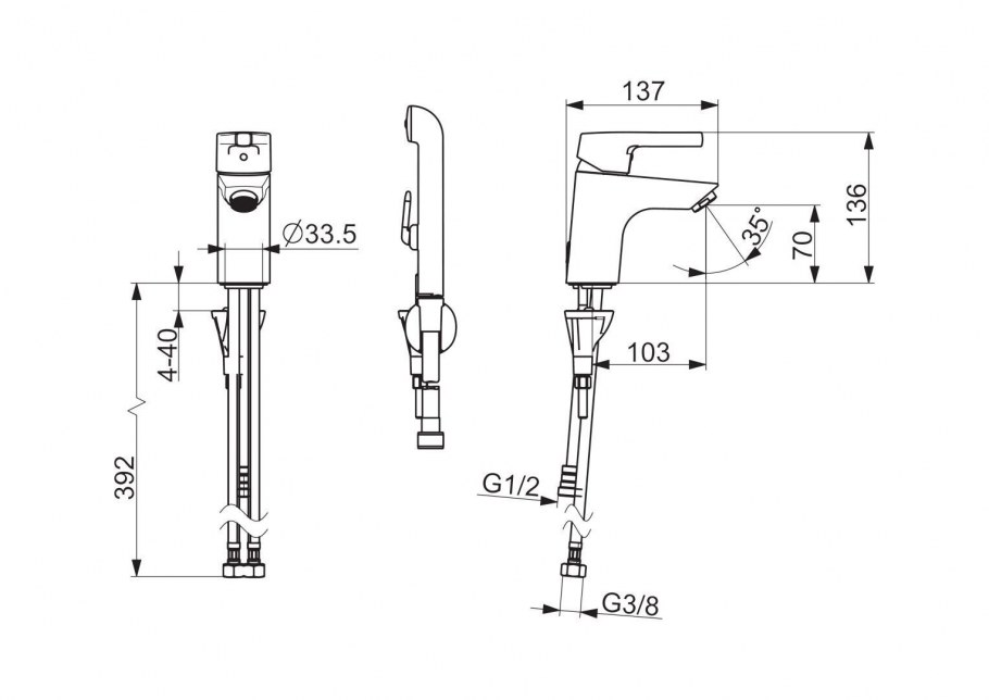 Гигиенический душ Grohe Tempesta-f Trigger Spray 30, хром (27512001)