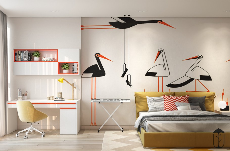 Детская в минималистическом стиле