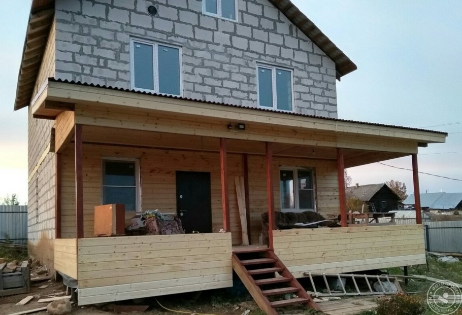 Остекление веранды