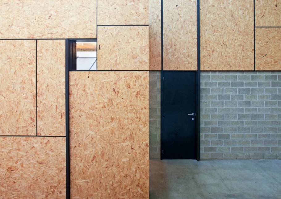 Фасад из ОСП панелей