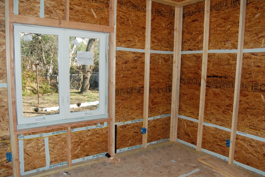 Каркас на стену из профиля для ОСБ