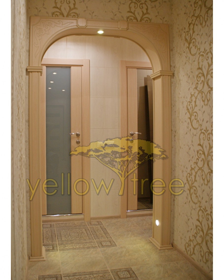 Отделка косяков межкомнатных проемов без дверей