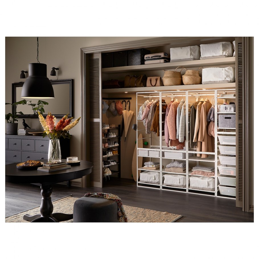 Гардероб угловой ПАКС 210/160x236