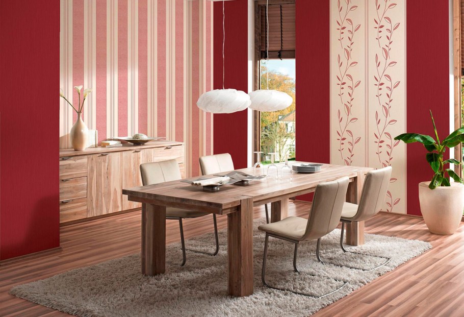 Цветные полосы в интерьере